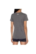 CAMISETA UNDER ARMOUR TECH SSC SOLID FEMININA - Grafite