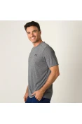 CAMISETA UNDER ARMOUR THREADBORNE MASCULINA - Grafite CAMISETA UNDER ARMOUR THREADBORNE MASCULINA - Grafite
