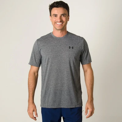 CAMISETA UNDER ARMOUR THREADBORNE MASCULINA - Grafite CAMISETA UNDER ARMOUR THREADBORNE MASCULINA - Grafite