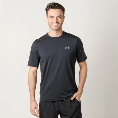 CAMISETA UNDER ARMOUR THREADBORNE MASCULINA - Preto