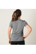 CAMISETA UNDER ARMOUR THREADBORNE TRAIN SSV TWIST FEMININA - Grafite CAMISETA UNDER ARMOUR THREADBORNE TRAIN SSV TWIST FEMININA - Grafite