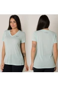 CAMISETA UNDER ARMOUR THREADBORNE TRAIN SSV TWIST FEMININA - Verde CAMISETA UNDER ARMOUR THREADBORNE TRAIN SSV TWIST FEMININA - Verde