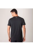 CAMISETA UNDER ARMOUR WARPED ROUTE MASCULINA - Preto