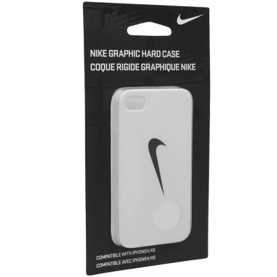 CAPA NIKE IPHONE GRAPHIC HARD CASE IPHONE 4/4S - Branco/preto