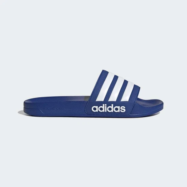 CHINELO ADIDAS ADILETE SHOWER UNISSEX - Azul/branco