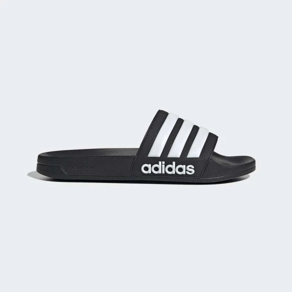 CHINELO ADIDAS ADILETE SHOWER UNISSEX - Preto/branco