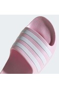 CHINELO ADIDAS ADILETTE AQUA INFANTIL - Rosa/branco