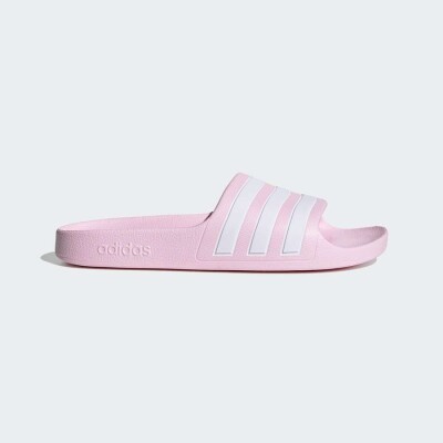 CHINELO ADIDAS ADILETTE AQUA INFANTIL - Rosa/branco