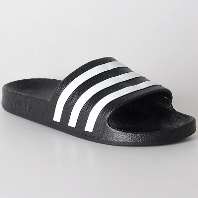 CHINELO ADIDAS ADILETTE AQUA - Preto/branco