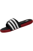 CHINELO ADIDAS ADISSAGE MASCULINO - Preto/vermelho