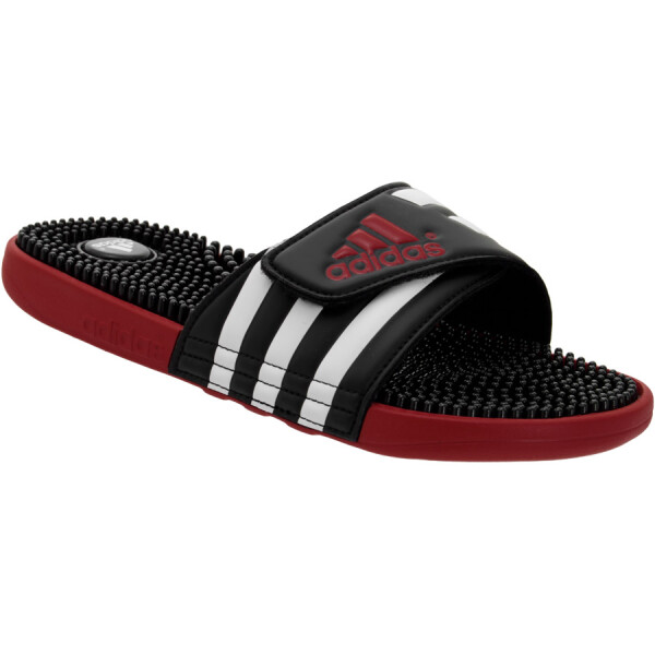 CHINELO ADIDAS ADISSAGE MASCULINO - Preto/vermelho