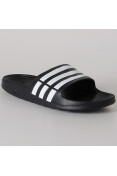CHINELO ADIDAS DURAMO SLIDE MASCULINO - Preto/branco