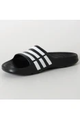 CHINELO ADIDAS DURAMO SLIDE SYNTH INFANTIL - Preto/branco
