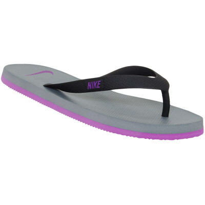 CHINELO NIKE AQUASWIFT THONG FEMININO - Grafite/roxo