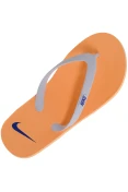 CHINELO NIKE AQUASWIFT THONG FEMININO - Laranja/branco
