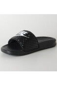 CHINELO NIKE BENASSI JDI FEMININO - Preto/branco CHINELO NIKE BENASSI JDI FEMININO - Preto/branco