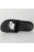 CHINELO NIKE BENASSI JDI FEMININO - Preto/branco CHINELO NIKE BENASSI JDI FEMININO - Preto/branco