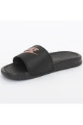 CHINELO NIKE BENASSI JDI FEMININO - Preto/rosa CHINELO NIKE BENASSI JDI FEMININO - Preto/rosa