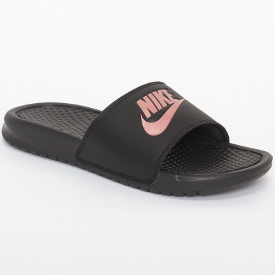 CHINELO NIKE BENASSI JDI FEMININO - Preto/rosa