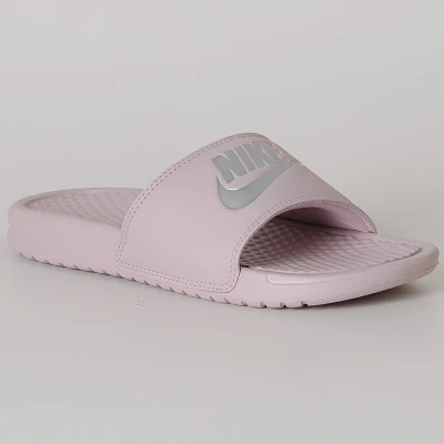 CHINELO NIKE BENASSI JDI FEMININO - Rosa/prata