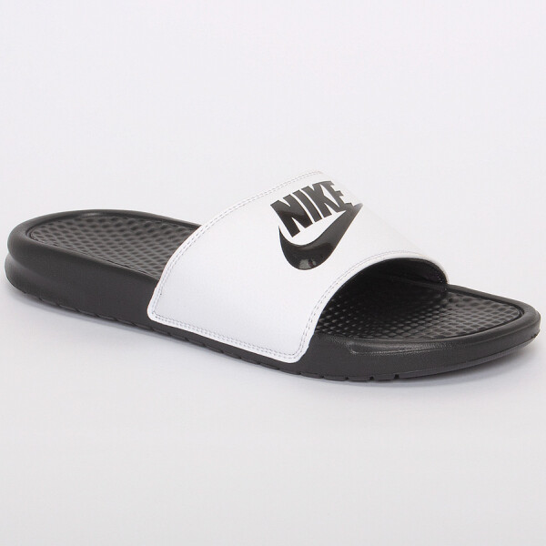 CHINELO NIKE BENASSI JDI MASCULINO - Branco/preto