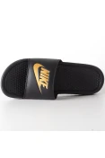 CHINELO NIKE BENASSI JDI MASCULINO - Preto/dourado