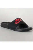 CHINELO NIKE BENASSI JDI MASCULINO - Preto/vermelho
