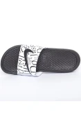 CHINELO NIKE BENASSI JDI PRINT MASCULINO - Branco/preto