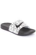 CHINELO NIKE BENASSI JDI PRINT MASCULINO - Branco/preto
