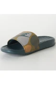 CHINELO NIKE BENASSI JDI PRINT MASCULINO - Chumbo/verde