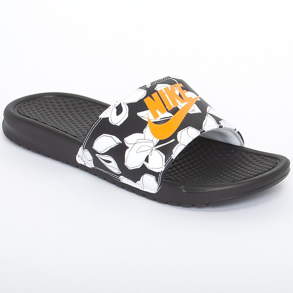 CHINELO NIKE BENASSI JDI PRINT MASCULINO - Preto/branco