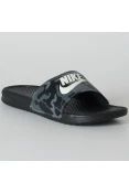 CHINELO NIKE BENASSI JDI PRINT MASCULINO - Preto/grafite