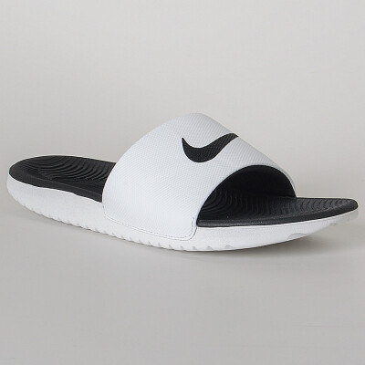 CHINELO NIKE KAWA SLIDE - Branco/preto