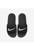 CHINELO NIKE KAWA SLIDE GS INFANTIL - Preto/branco
