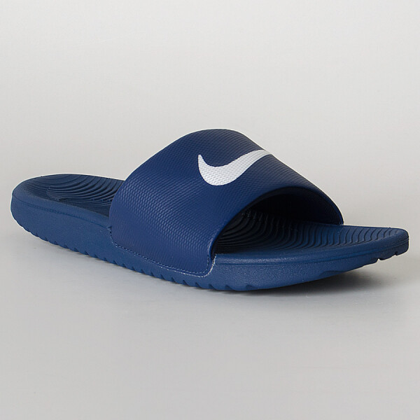 CHINELO NIKE KAWA SLIDE - Marinho/branco