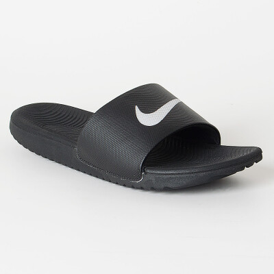 CHINELO NIKE KAWA SLIDE - Preto/branco
