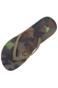 CHINELO NIKE SOLARSOFT THONG 2 PRINT FEMININO - Marrom/verde