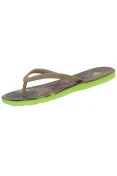 CHINELO NIKE SOLARSOFT THONG 2 PRINT FEMININO - Marrom/verde