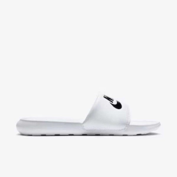 CHINELO NIKE VICTORI ONE FEMININO - Branco/preto