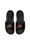 CHINELO NIKE VICTORI ONE FEMININO - Preto/bronze