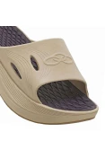 CHINELO OLYMPIKUS POS CORRE FEMININO - Bege/roxo CHINELO OLYMPIKUS POS CORRE FEMININO - Bege/roxo
