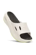 CHINELO OLYMPIKUS POS CORRE MASCULINO - Branco/chumbo CHINELO OLYMPIKUS POS CORRE MASCULINO - Branco/chumbo