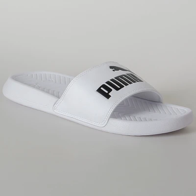 CHINELO PUMA POPCAT - Branco/preto