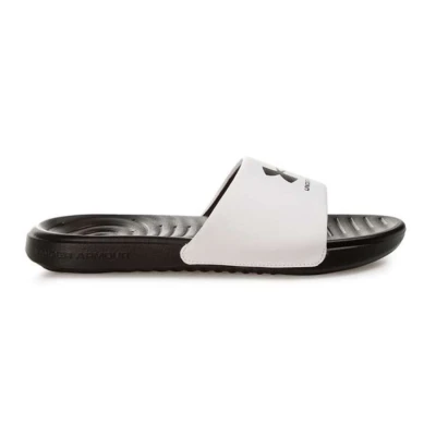 CHINELO UNDER ARMOUR ANSA FIX UNISSEX - Branco/preto