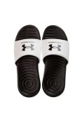 CHINELO UNDER ARMOUR ANSA FIX UNISSEX - Branco/preto