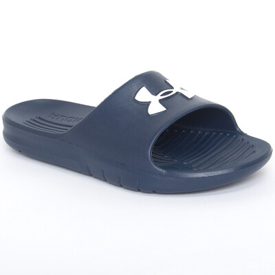 CHINELO UNDER ARMOUR CORE - Marinho/branco