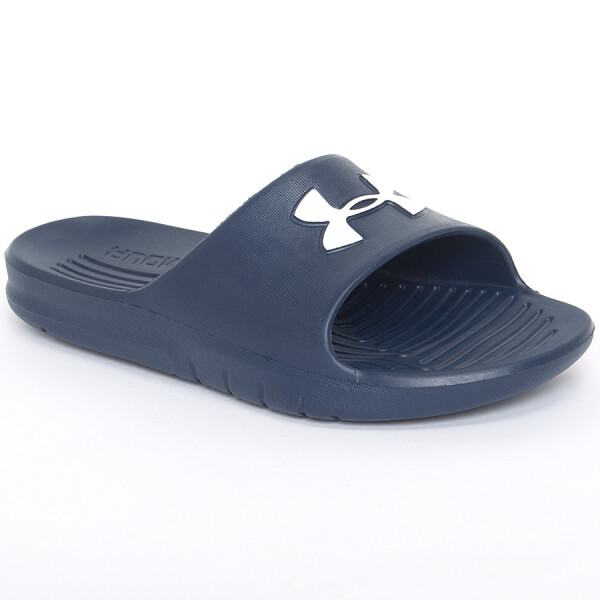 CHINELO UNDER ARMOUR CORE - Marinho/branco