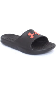 CHINELO UNDER ARMOUR CORE - Preto/laranja
