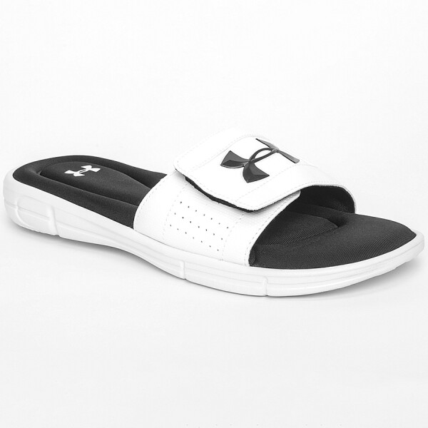 CHINELO UNDER ARMOUR IGNITE MASCULINO - Branco/preto