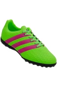 CHUTEIRA ADIDAS ACE 16 4 TF INFANTIL - Verde/pink CHUTEIRA ADIDAS ACE 16 4 TF INFANTIL - Verde/pink